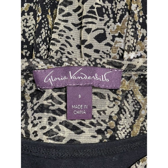 Gloria Vanderbilt Women's VAL Dolman Sleeve Blouse multicolor Sz S - Picture 5 of 8